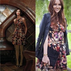 Anthropologie Leifsdottir Adelita Brocade Mini Dress Size 2